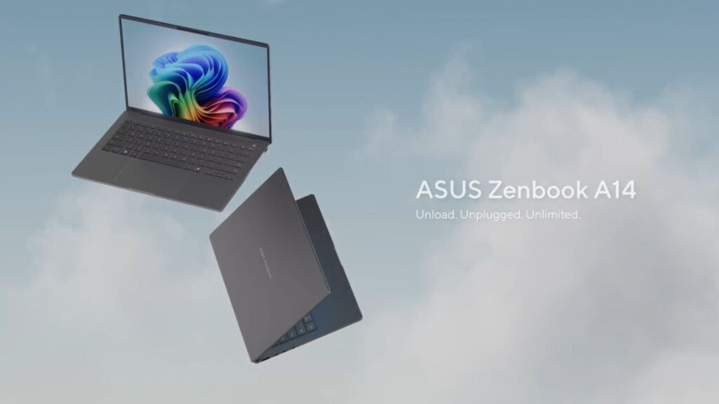 ASUS Zenbook A14 (UX3407) - laptop asus terbaik untuk mahasiswa