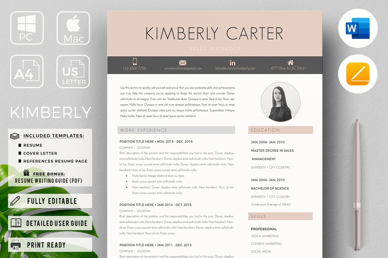 perbedaan cv dan resume