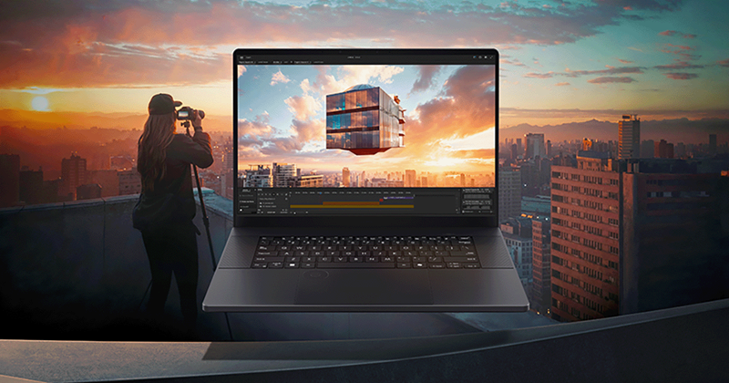 ProArt P16 (H7606); Copilot+ PC - laptop asus untuk menjalankan autocad