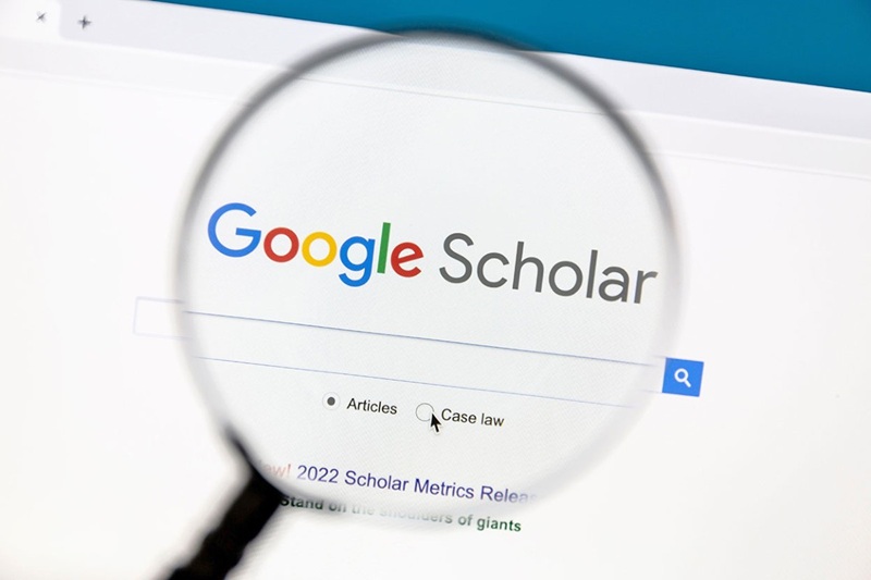 Google Scholar cara mencari referensi skripsi di internet