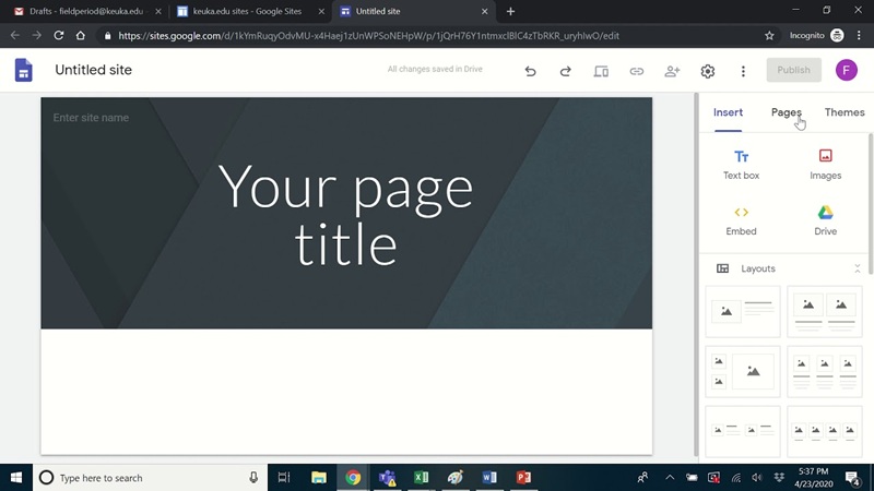 Google Sites