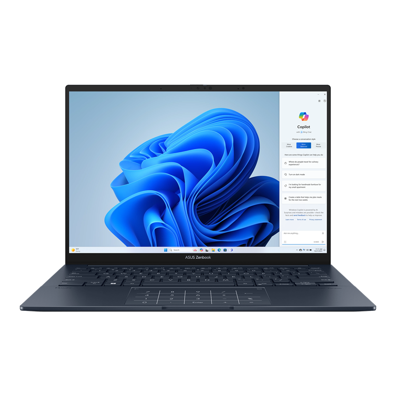 ASUS Zenbook 14 OLED UX3405CA - cara pakai AI untuk parafrase