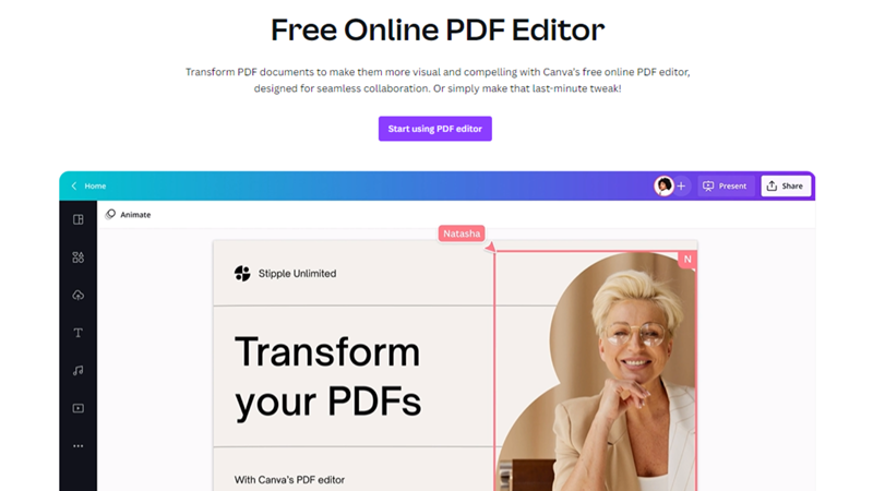 Canva - cara menggabungkan file PDF