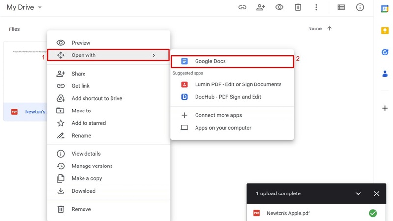 Cara Edit PDF di Google Docs