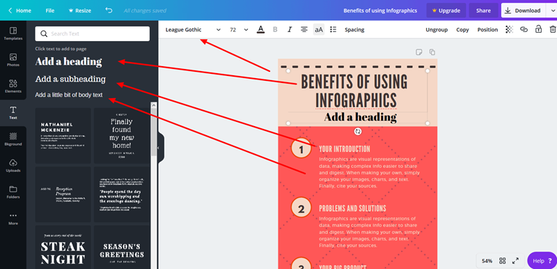 Cara Membuat Infografis di Canva 3