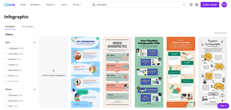Cara Membuat Infografis di Canva