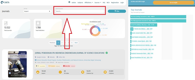 Cara Mencari Jurnal di SINTA 2