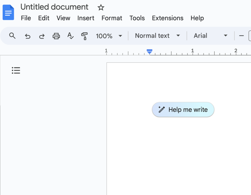 Cara Menggunakan AI di Google Docs 2