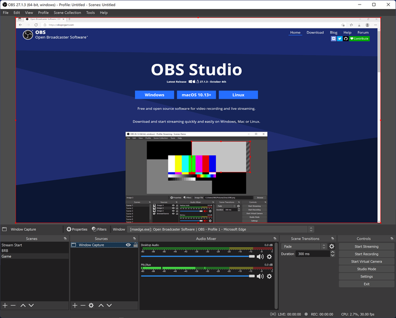 Cara Merekam Layar di OBS Studio 3