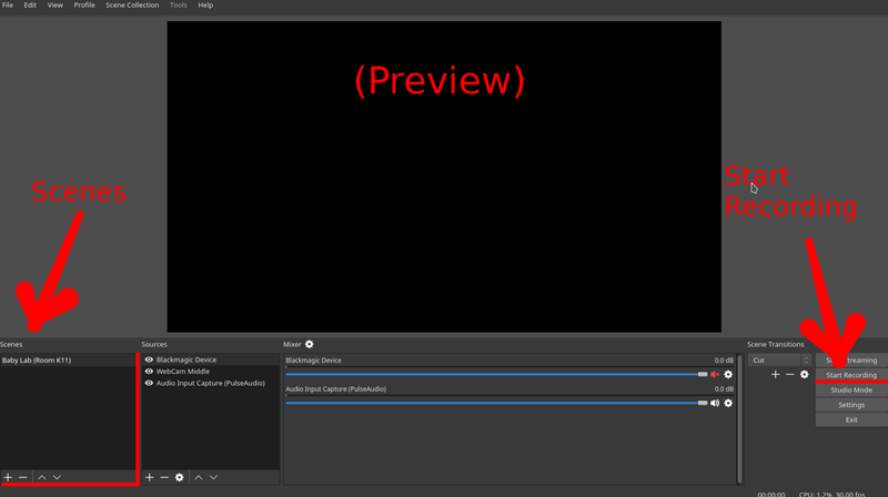 Cara Merekam Layar di OBS Studio 6