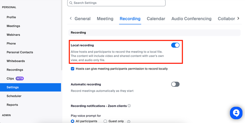 Cara Record Zoom Kuliah 2