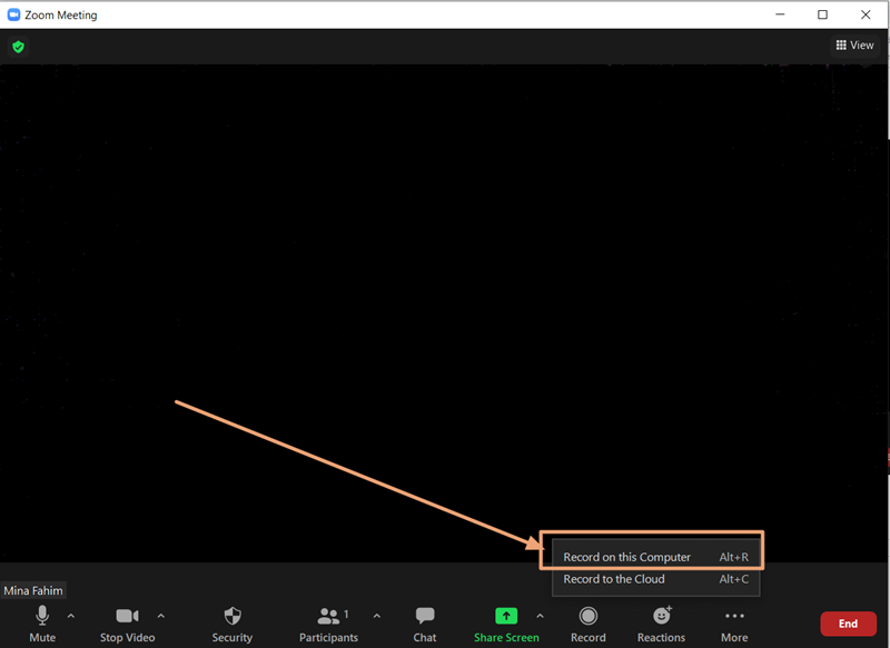 Cara Record Zoom Kuliah 3