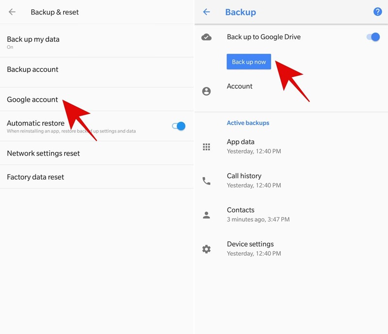 cara Auto Backup Tugas ke Google Drive di HP Android