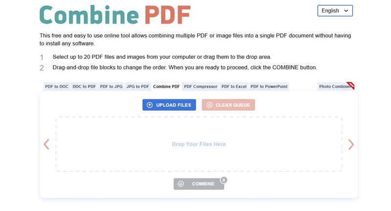 combine pdf