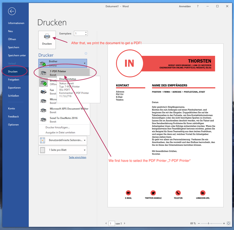 Cara Convert Word ke PDF 5