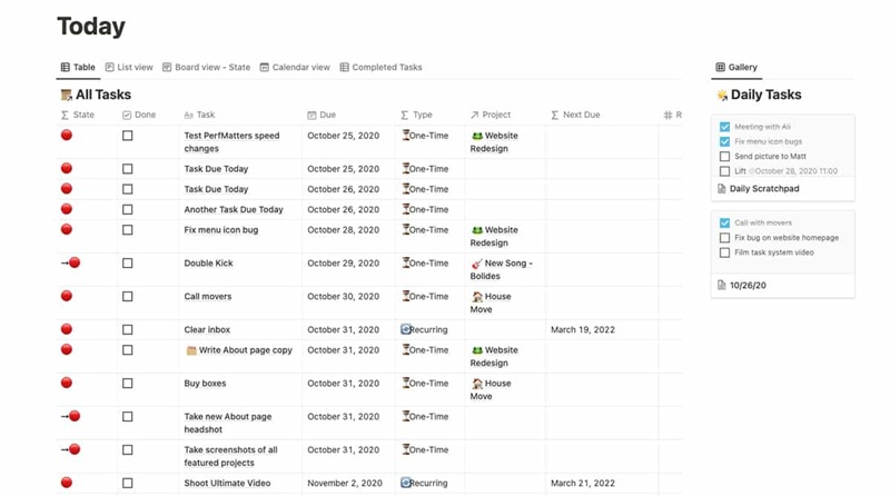 Cara Membuat Jadwal Kuliah di Notion 3