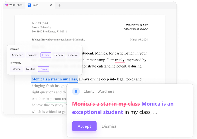 Cara Pakai AI Writing Assistant di WPS Office 3