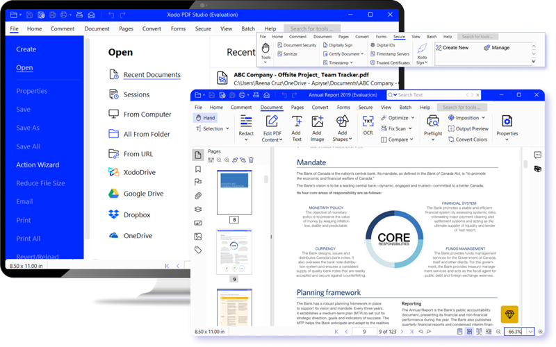 cara convert pdf ke excel - xodo