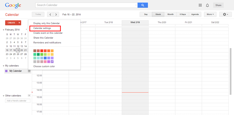 cara membuat jadwal kuliah di google calendar 3