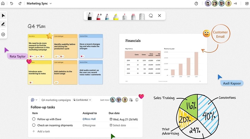 microsoft whoteboard