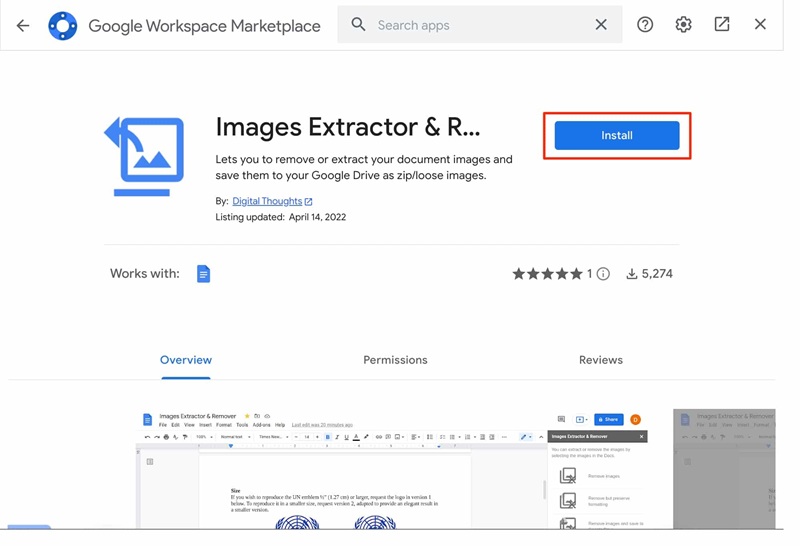 Image Extractor