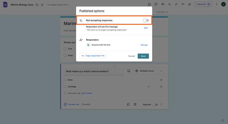 Cara Membatasi Jumlah Pendaftar Google Form Secara Manual