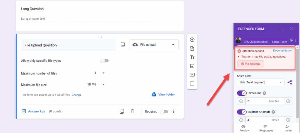 Cara Mengatasi Gagal Upload File di Google Forms