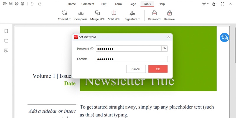 Cara Mengunci File PDF 1