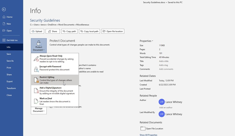 Cara Mengunci File PDF 4