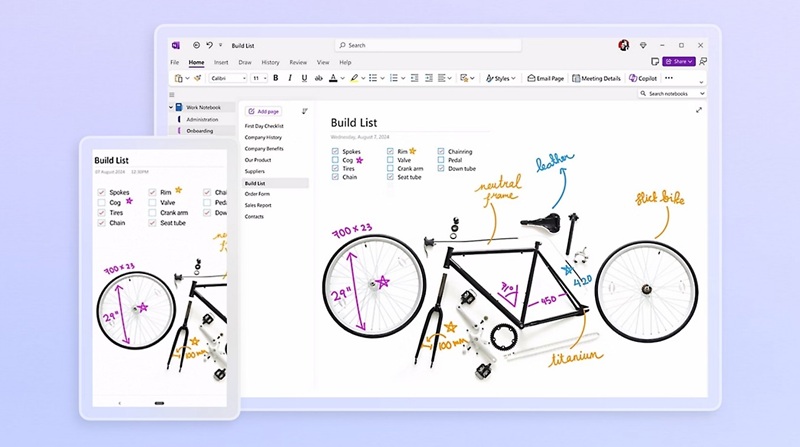 Microsoft OneNote - Perbedaan OneNote dan Google Keep