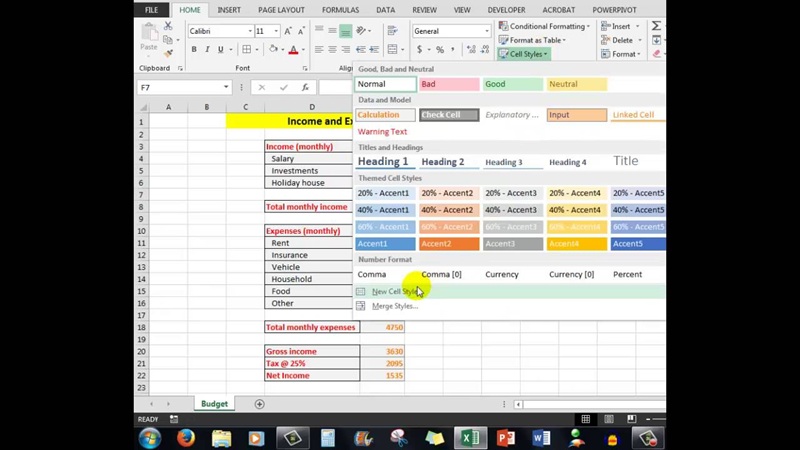 Tips Mengatur Jadwal Kuliah di Excel 2