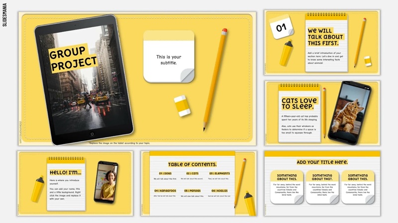 slidesmania - situs template google slides